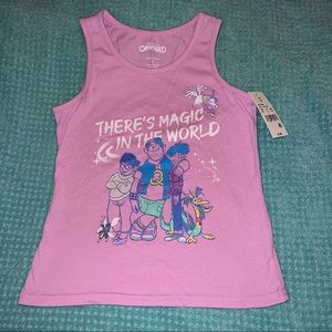 💥 Disney Pixar Onward Girls Size Small S Medium M Tank Top New NWT 6 6X 7 8